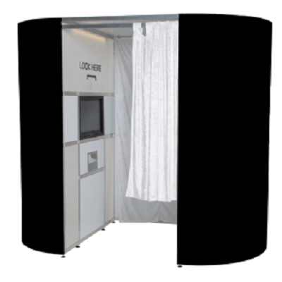 Black Photobooth hire from £295